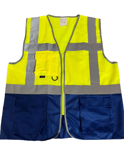 Gilet Multitasche Bicolore Classe 2