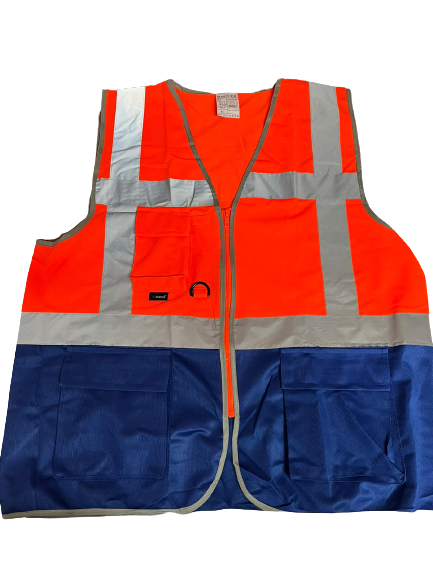Gilet Multitasche Bicolore Classe 2