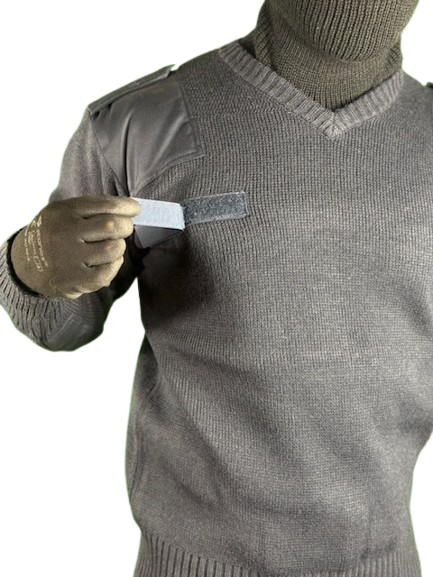 Maglione Polizia Colore Blu