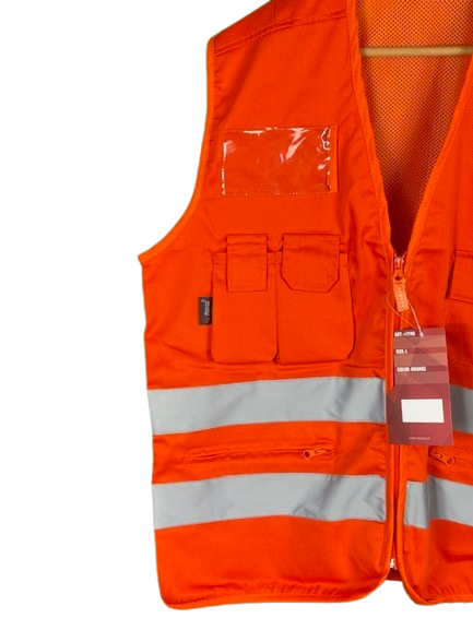Gilet Estivo Multitasche Alta Visibilità