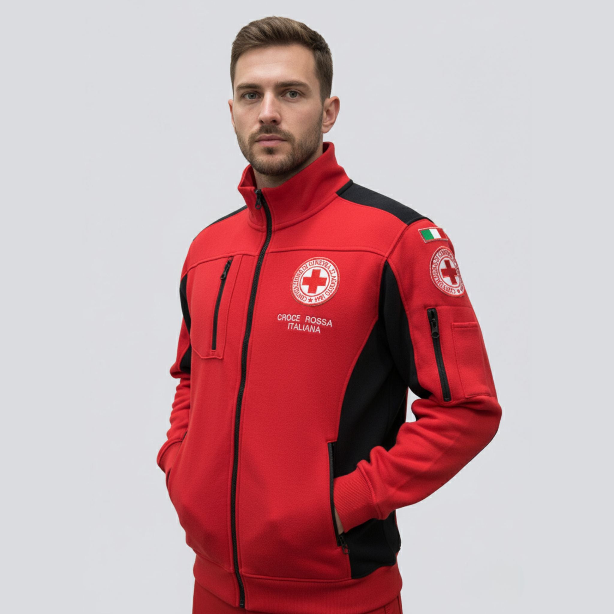 Felpa Croce Rossa Italiana Soccorsi