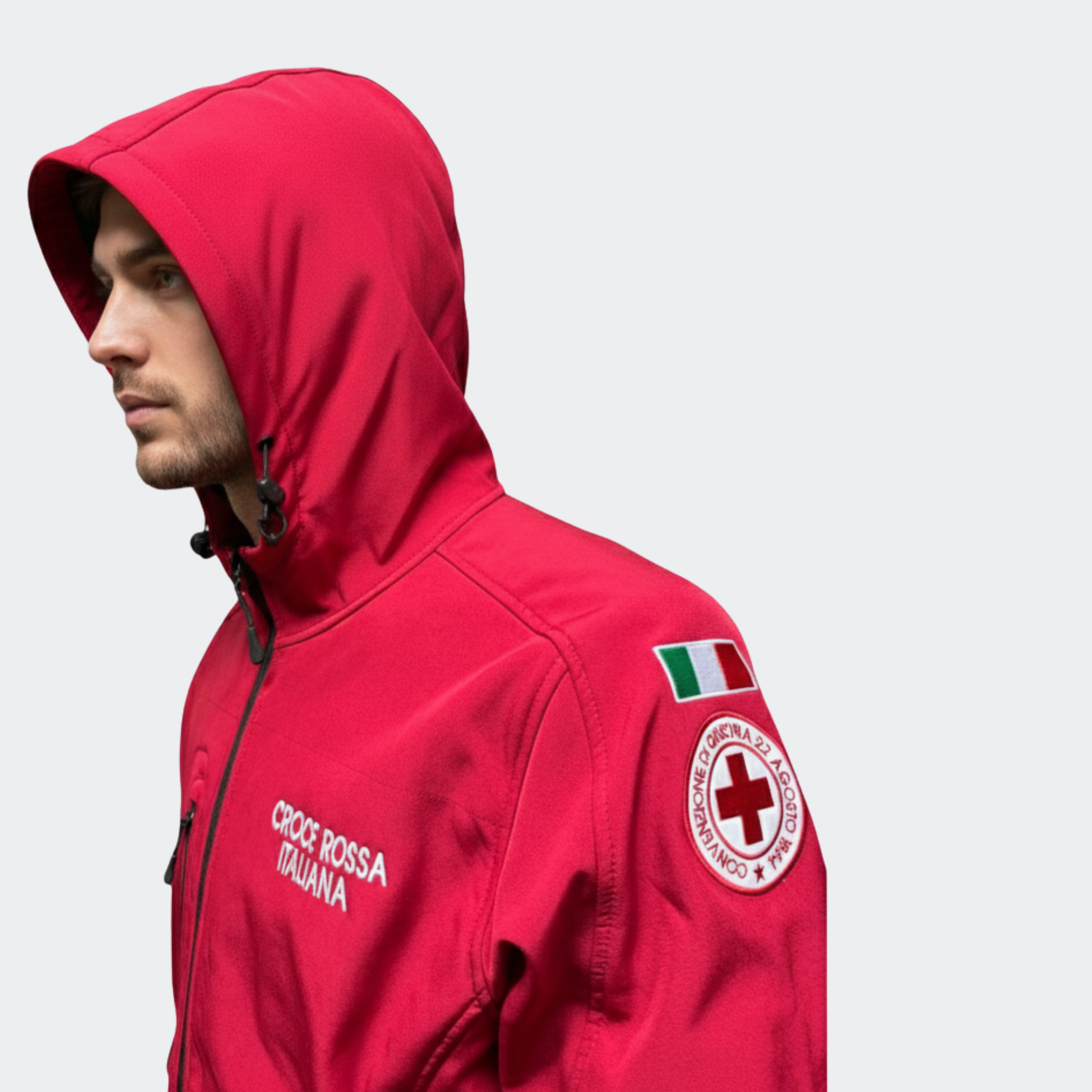 Giacca Softshell 3 Strati Croce Rossa Italiana